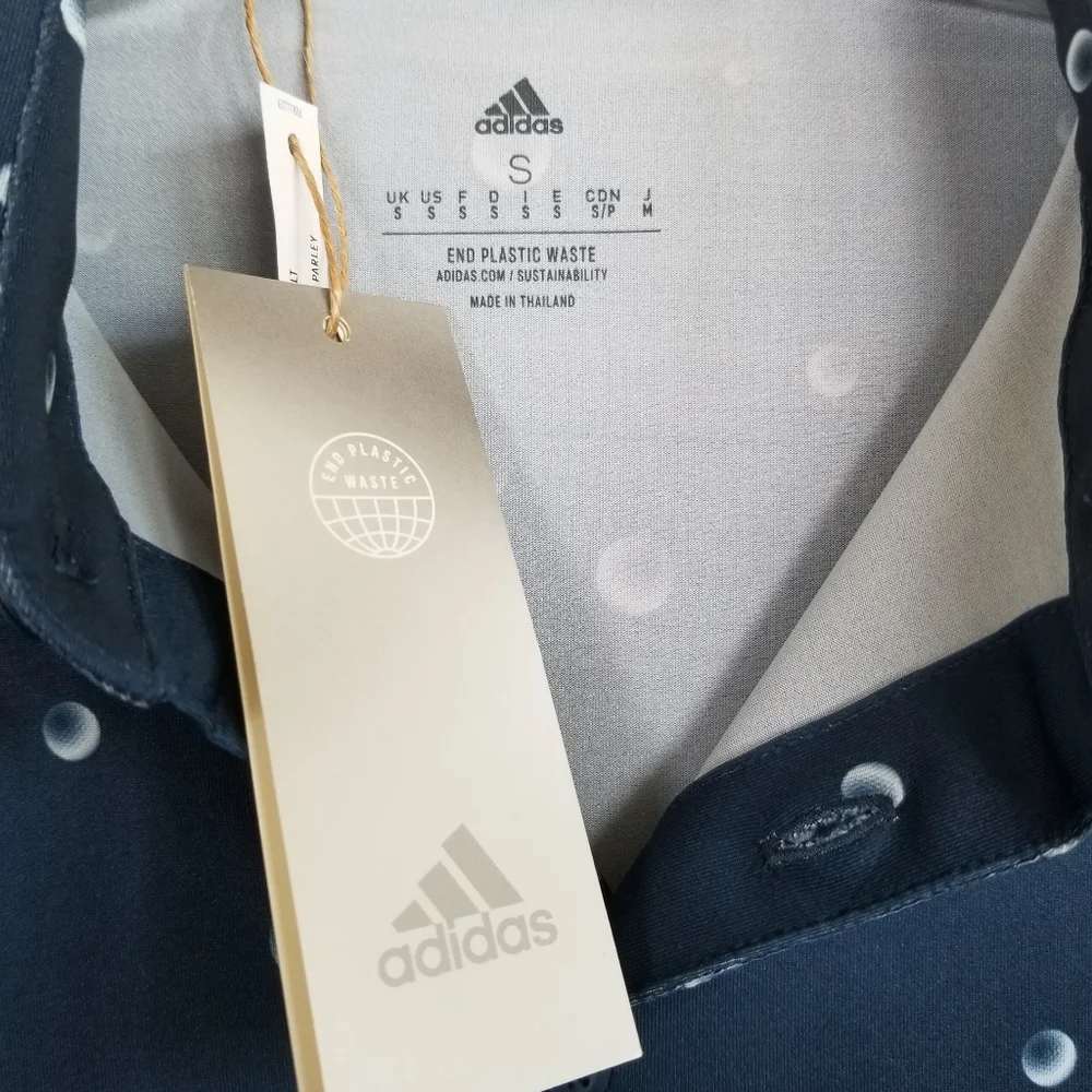 Adidas Golf Polo Shirt Small NWT